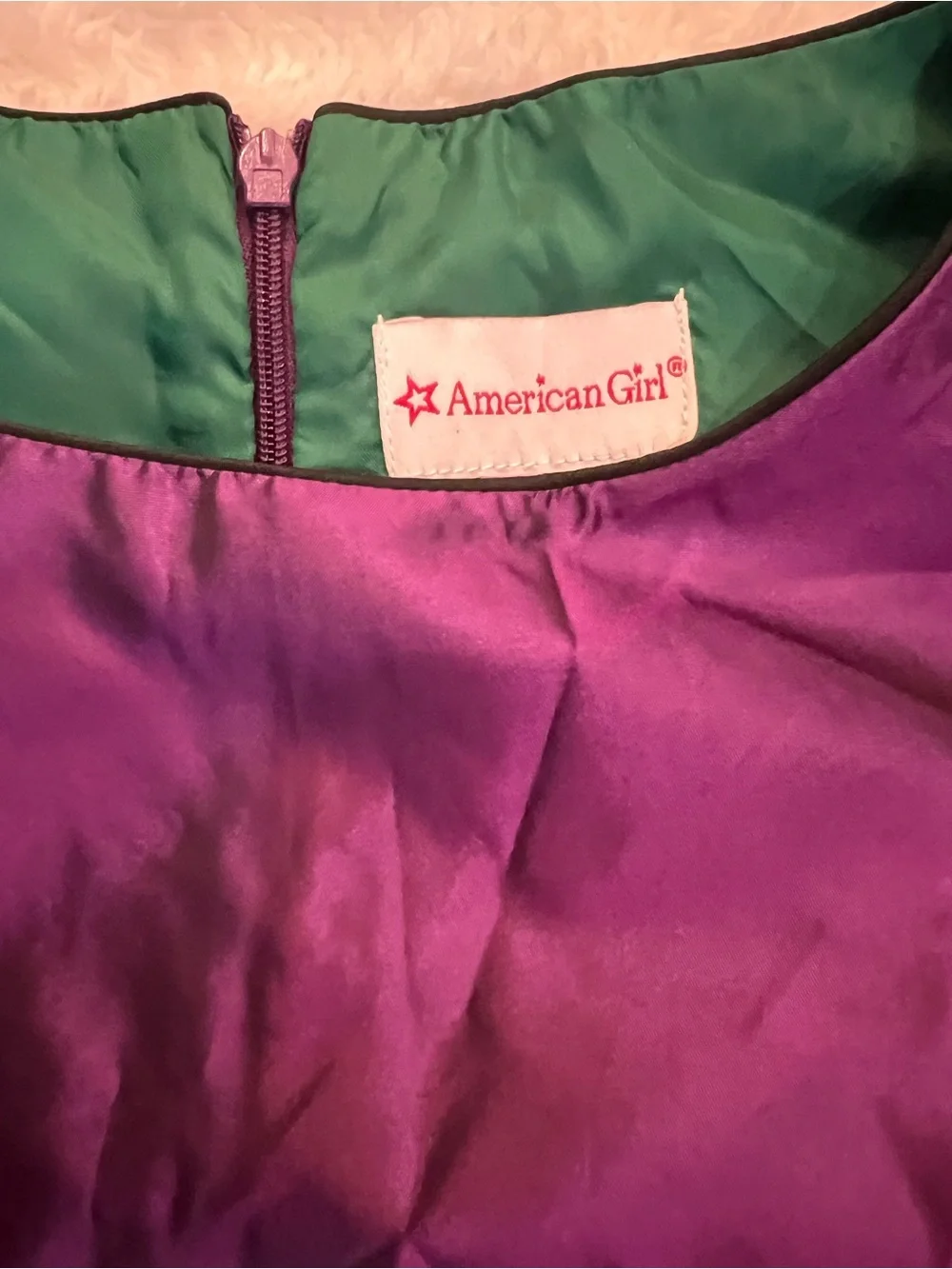 American Girl sleeveless formal